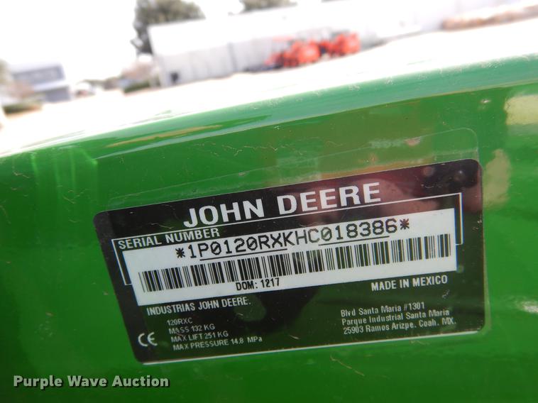 image for item DK9836 John Deere 1025R MFWD tractor