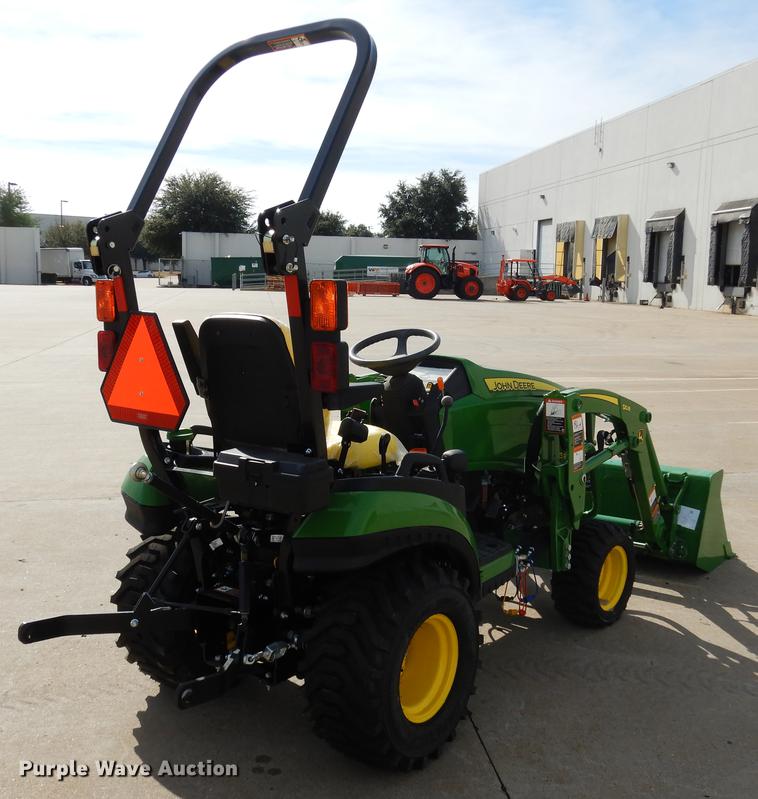 image for item DK9837 2017 John Deere 1025R MFWD tractor