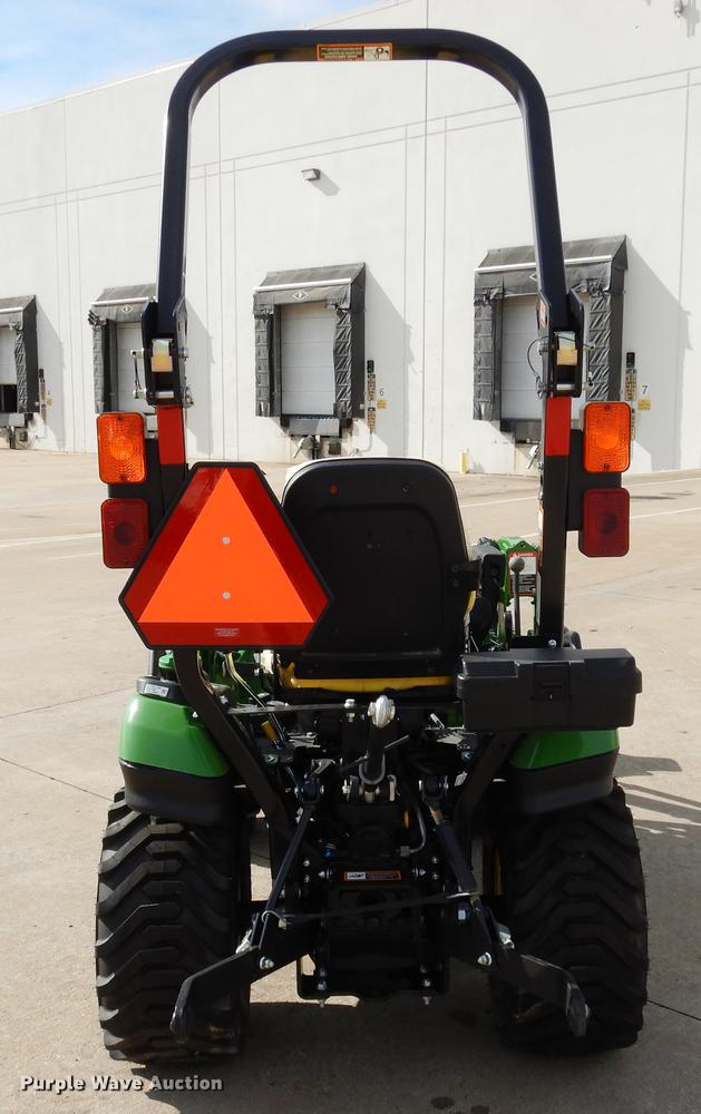 image for item DK9837 2017 John Deere 1025R MFWD tractor