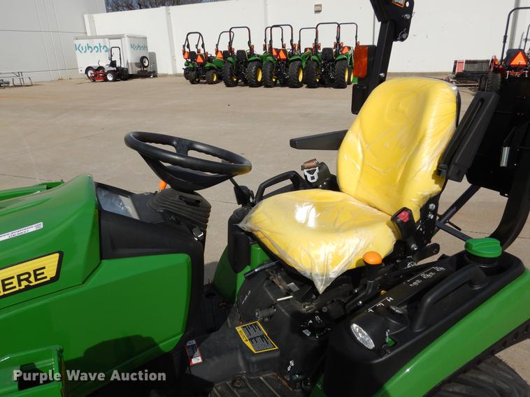 image for item DK9837 2017 John Deere 1025R MFWD tractor