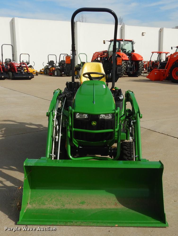 image for item DK9838 2017 John Deere 1025R MFWD tractor