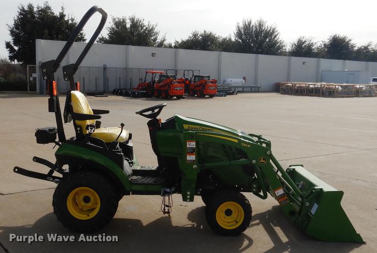 image for item DK9838 2017 John Deere 1025R MFWD tractor