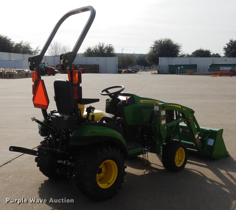 image for item DK9838 2017 John Deere 1025R MFWD tractor