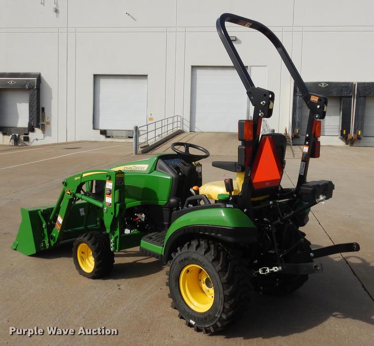 image for item DK9838 2017 John Deere 1025R MFWD tractor