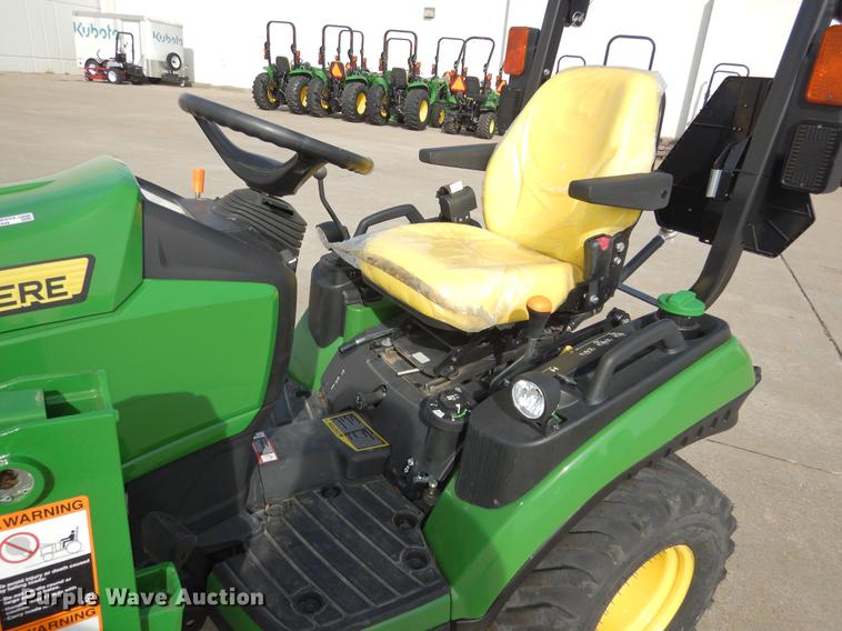 image for item DK9838 2017 John Deere 1025R MFWD tractor