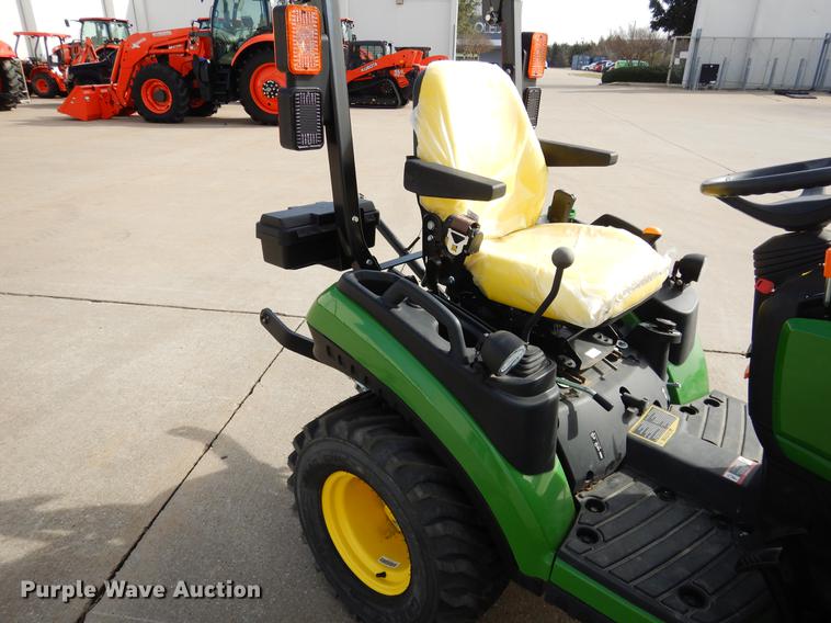 image for item DK9838 2017 John Deere 1025R MFWD tractor