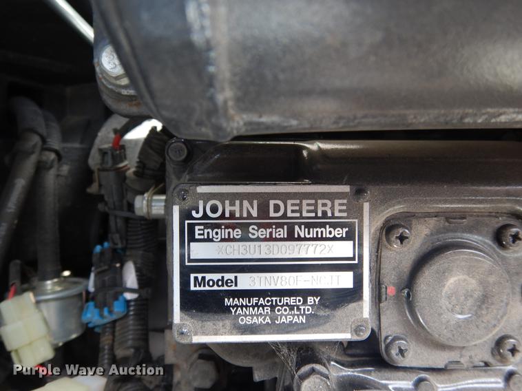 image for item DK9838 2017 John Deere 1025R MFWD tractor