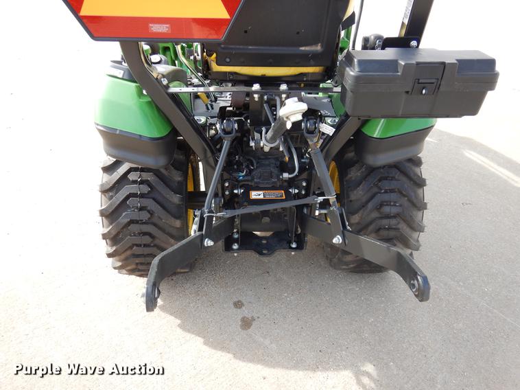 image for item DK9838 2017 John Deere 1025R MFWD tractor