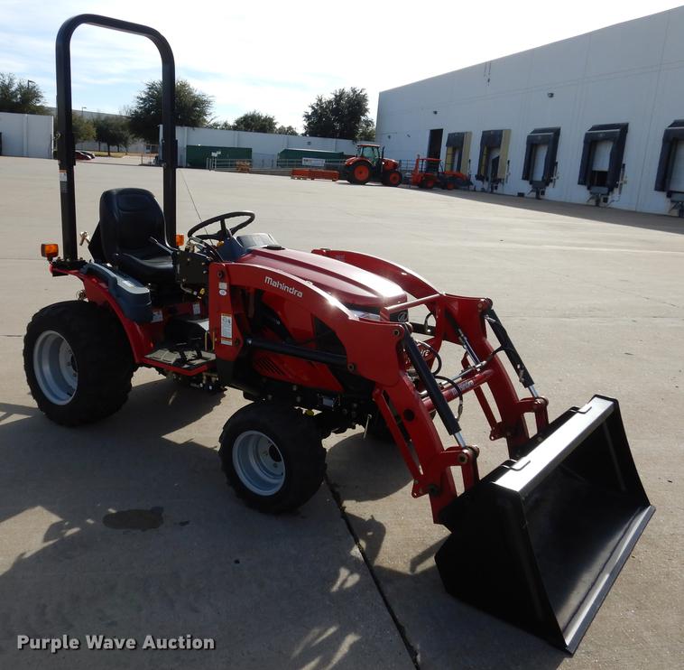 image for item DK9840 2017 Mahindra eMax 22S MFWD tractor