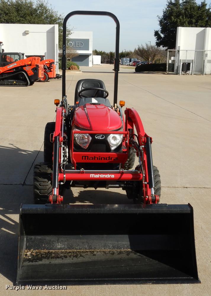 image for item DK9841 2017 Mahindra eMax 22S MFWD tractor