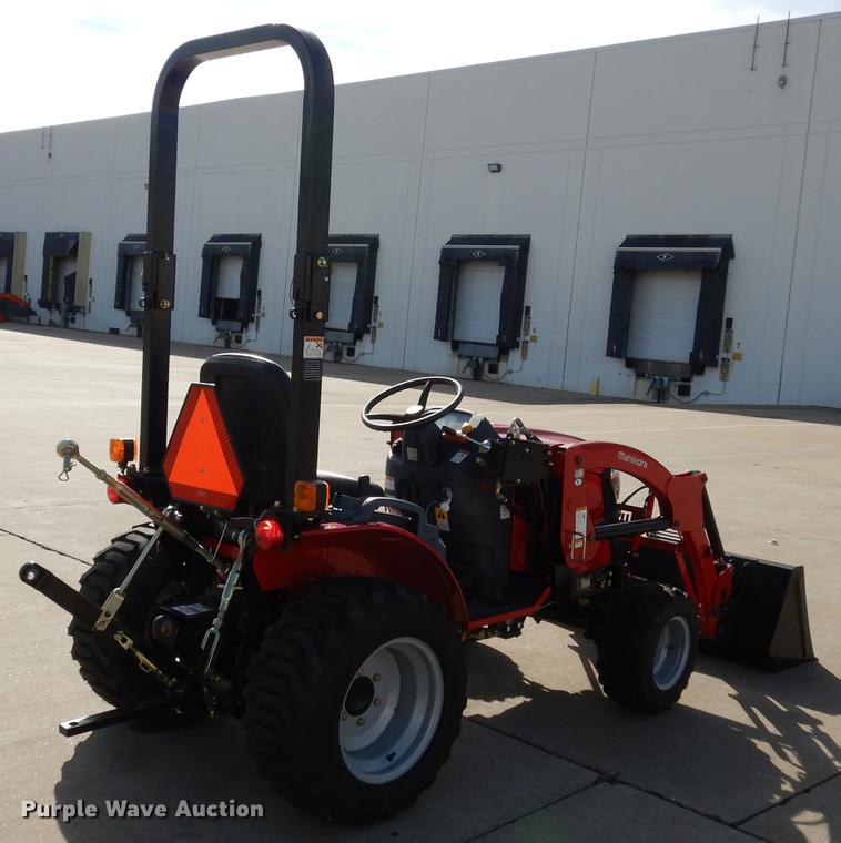 image for item DK9841 2017 Mahindra eMax 22S MFWD tractor