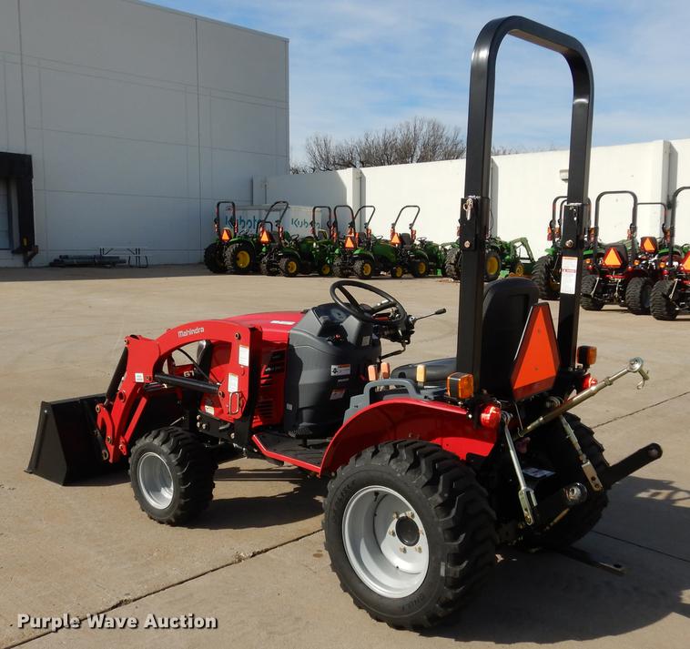 image for item DK9841 2017 Mahindra eMax 22S MFWD tractor