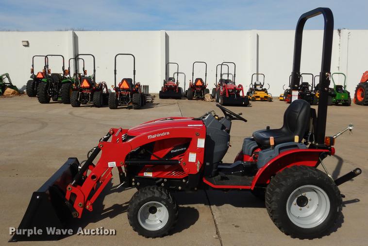 image for item DK9841 2017 Mahindra eMax 22S MFWD tractor