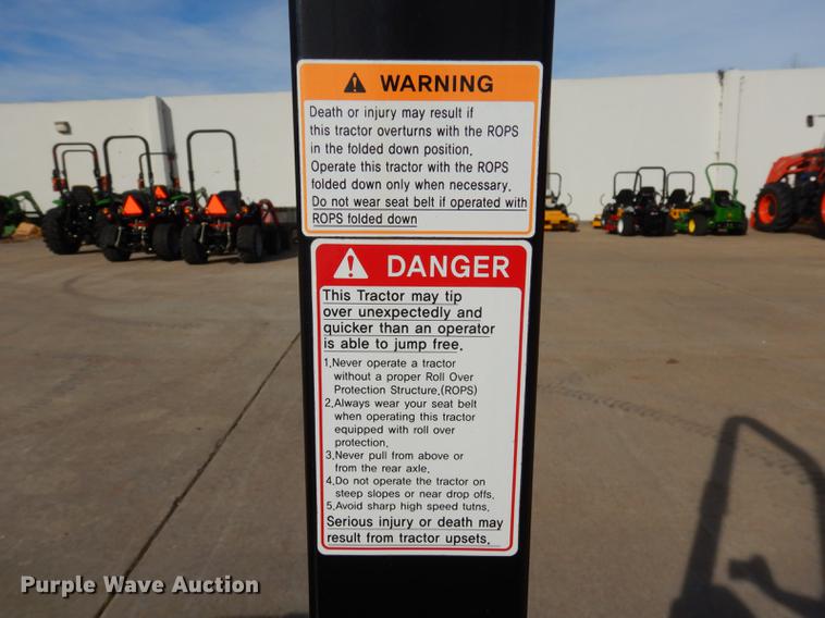 image for item DK9841 2017 Mahindra eMax 22S MFWD tractor