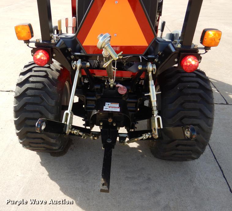 image for item DK9841 2017 Mahindra eMax 22S MFWD tractor