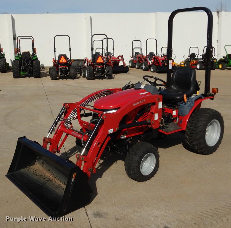 image for item DK9842 2017 Mahindra eMax 22S MFWD tractor