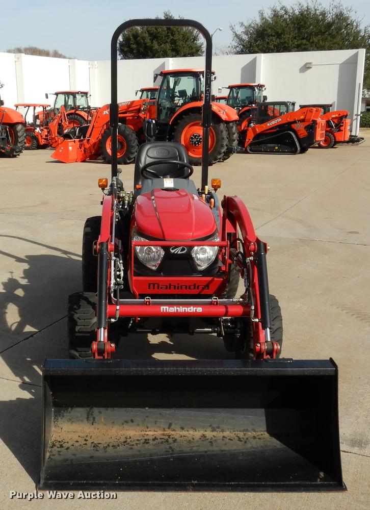 image for item DK9842 2017 Mahindra eMax 22S MFWD tractor