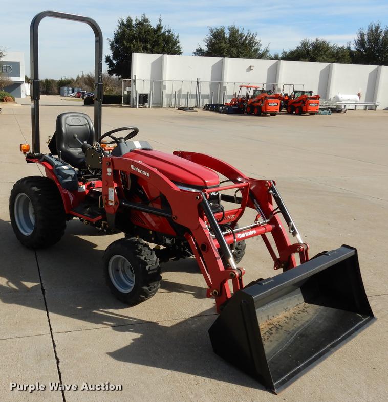 image for item DK9842 2017 Mahindra eMax 22S MFWD tractor