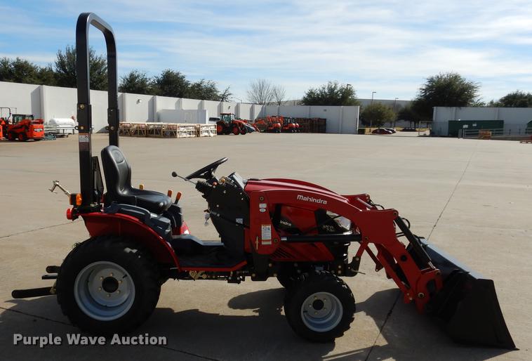 image for item DK9842 2017 Mahindra eMax 22S MFWD tractor