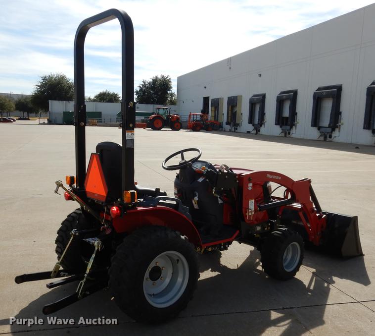 image for item DK9842 2017 Mahindra eMax 22S MFWD tractor