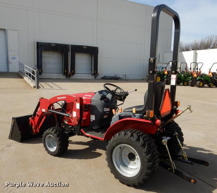 image for item DK9842 2017 Mahindra eMax 22S MFWD tractor