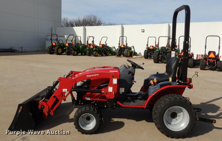 image for item DK9842 2017 Mahindra eMax 22S MFWD tractor