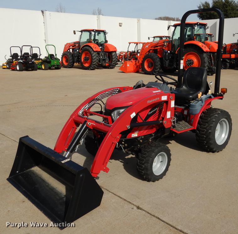 image for item DK9843 2016 Mahindra eMax 22S MFWD tractor