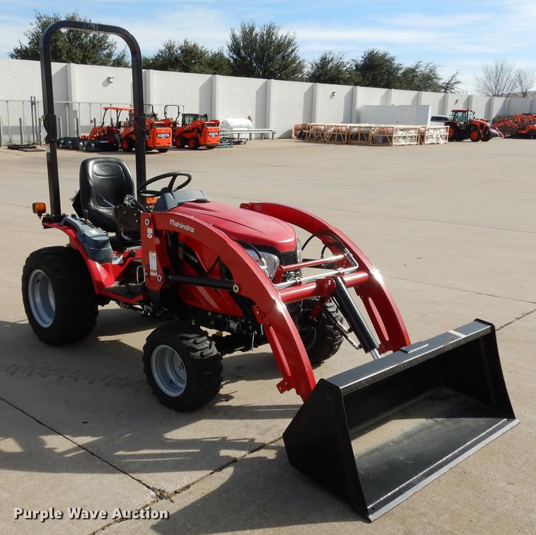 image for item DK9843 2016 Mahindra eMax 22S MFWD tractor