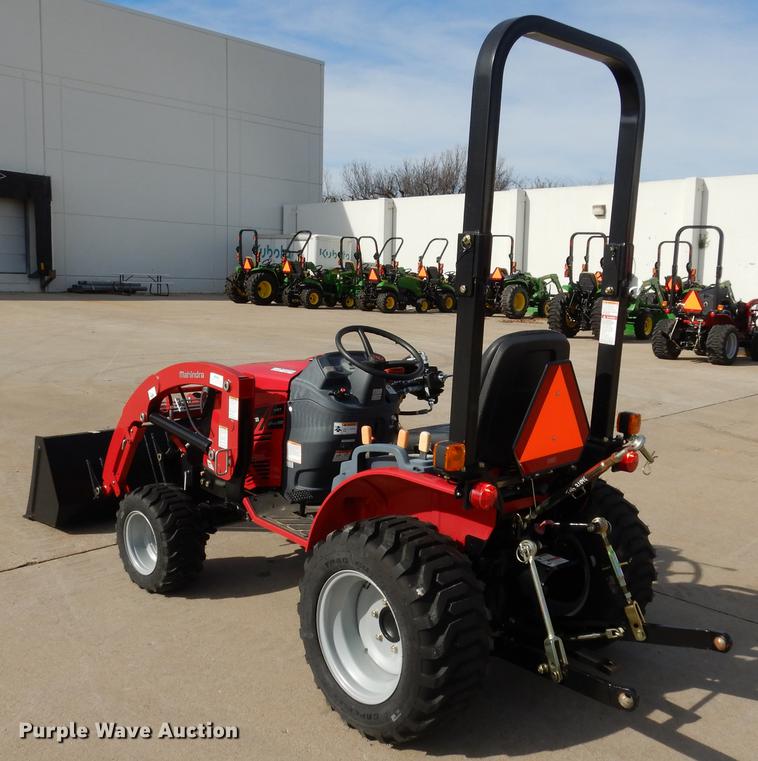 image for item DK9843 2016 Mahindra eMax 22S MFWD tractor