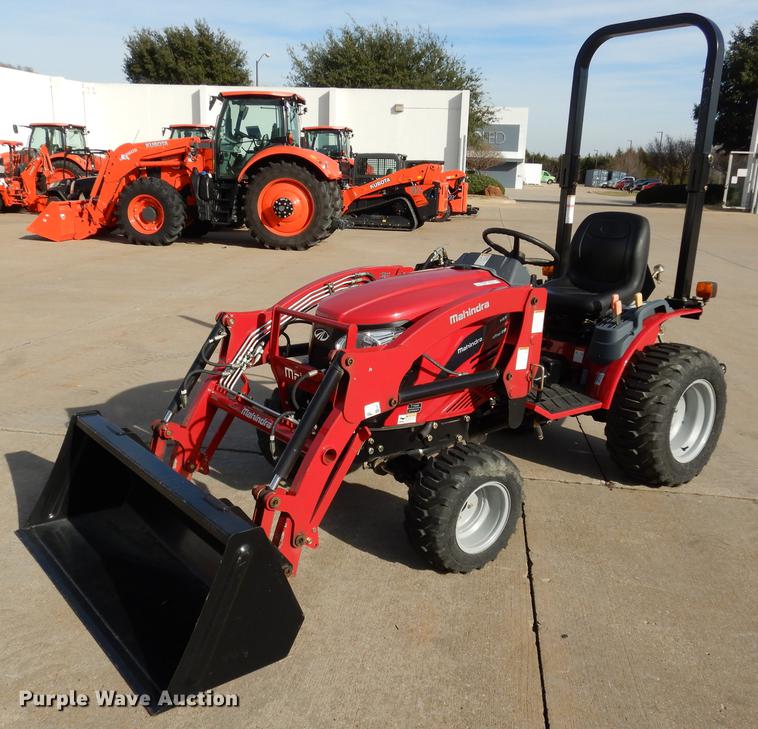 image for item DK9844 2017 Mahindra eMax 22S MFWD tractor