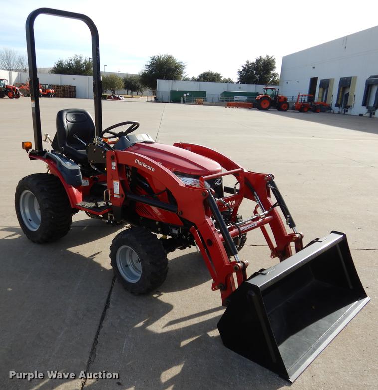 image for item DK9844 2017 Mahindra eMax 22S MFWD tractor