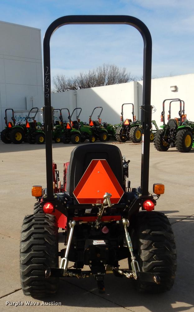 image for item DK9844 2017 Mahindra eMax 22S MFWD tractor