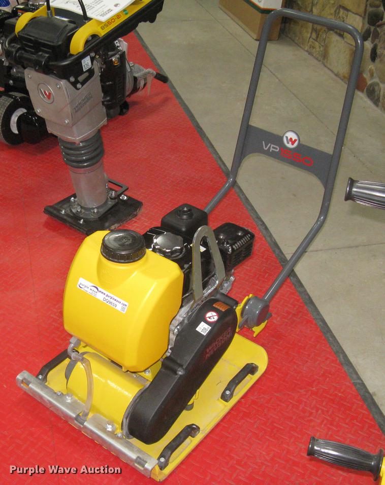 image for item DQ9659 2018 Wacker Neuson VP1550 plate compactor