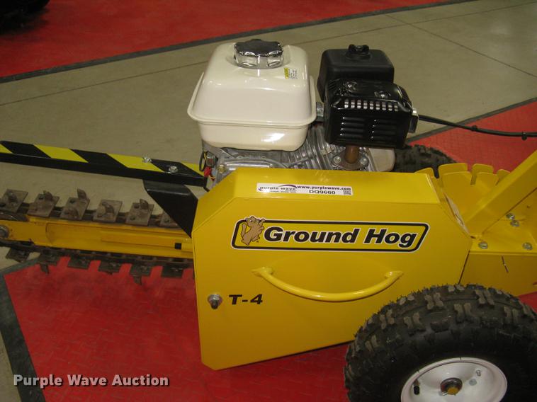 image for item DQ9660 Ground Hog T-4-HS18 trencher