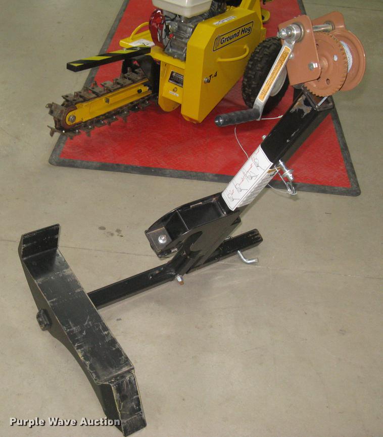 image for item DQ9660 Ground Hog T-4-HS18 trencher