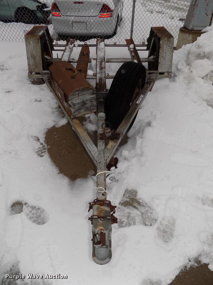 image for item DZ9621 Shop built motorcycle trailer