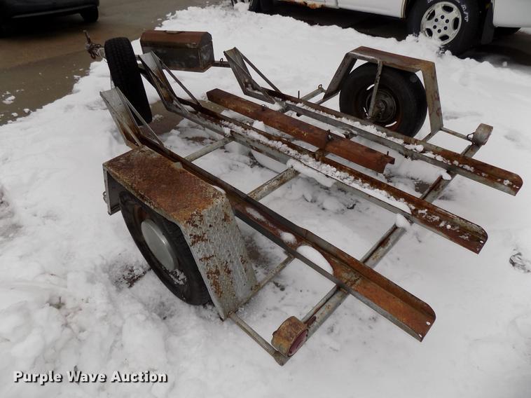 image for item DZ9621 Shop built motorcycle trailer