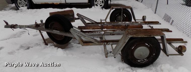 image for item DZ9621 Shop built motorcycle trailer