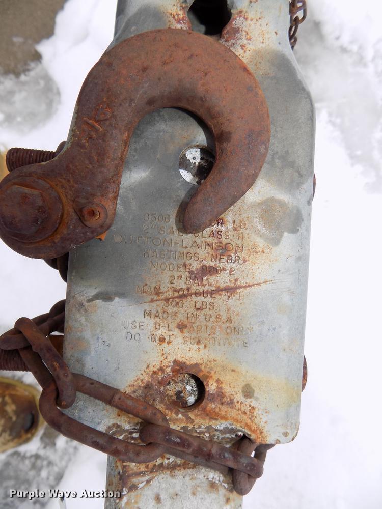 image for item DZ9621 Shop built motorcycle trailer