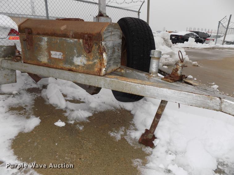 image for item DZ9621 Shop built motorcycle trailer