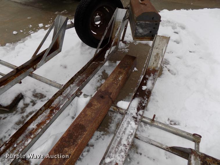 image for item DZ9621 Shop built motorcycle trailer