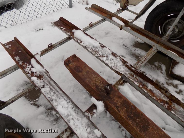 image for item DZ9621 Shop built motorcycle trailer