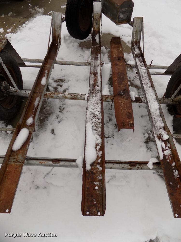 image for item DZ9621 Shop built motorcycle trailer