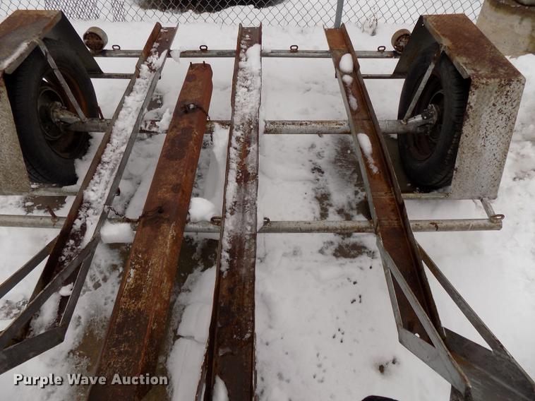 image for item DZ9621 Shop built motorcycle trailer