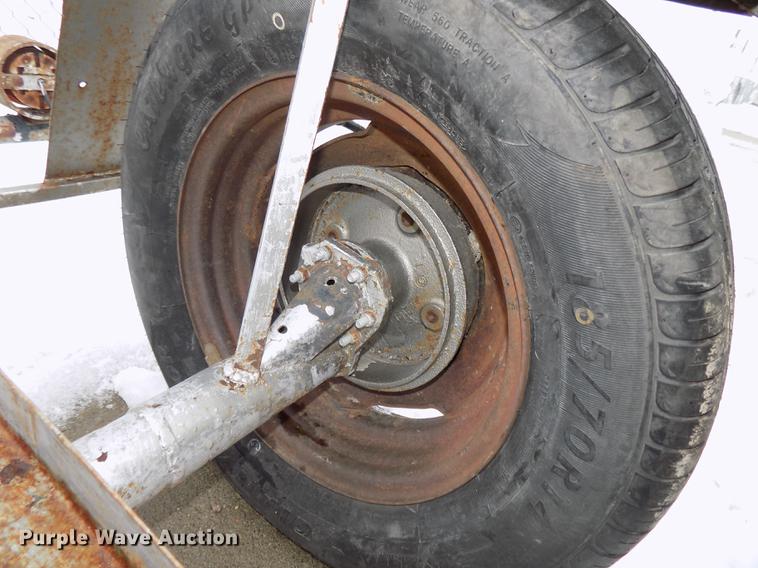 image for item DZ9621 Shop built motorcycle trailer