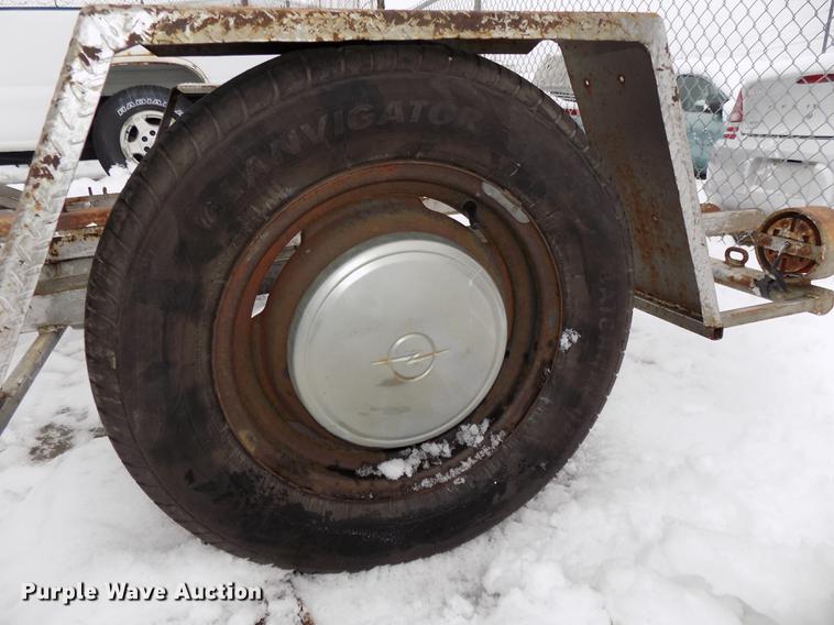 image for item DZ9621 Shop built motorcycle trailer