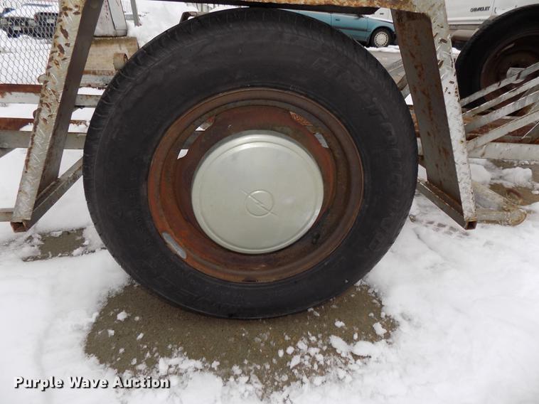 image for item DZ9621 Shop built motorcycle trailer