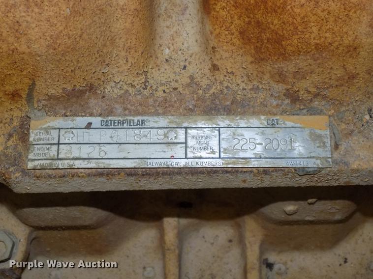 image for item DZ9622 2002 Caterpillar 3126 7.2L L6 turbo diesel engine
