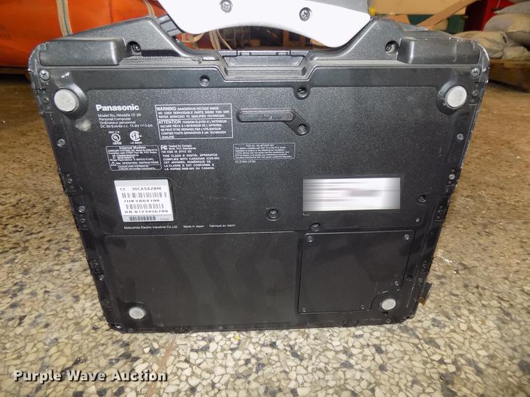 image for item DZ9630 (7) Panasonic Toughbook  laptop computers