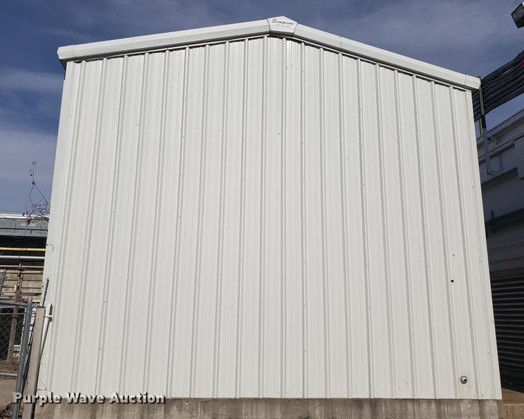 image for item EN9752 Red Iron metal building